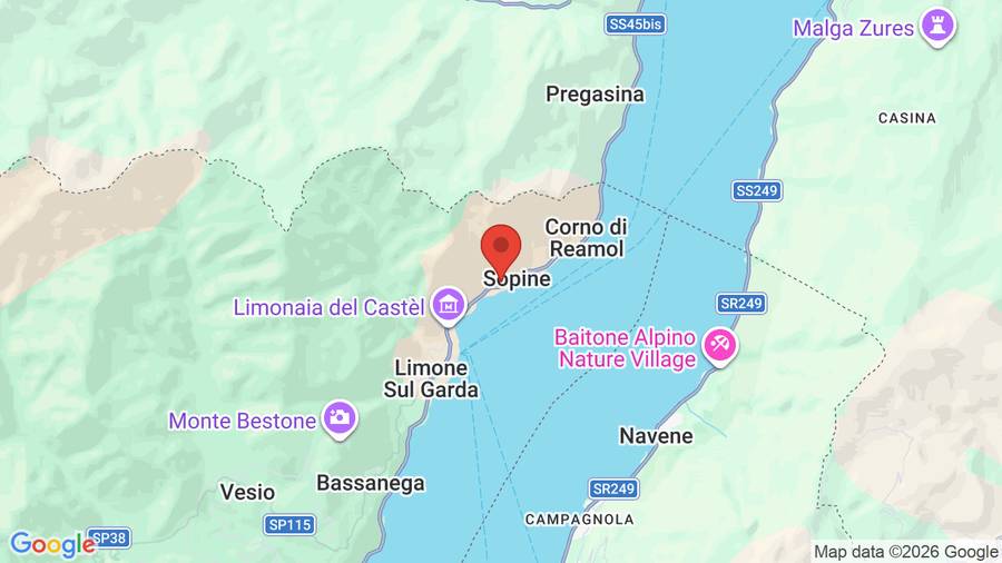 Mappa Centro Vacanze La Limonaia