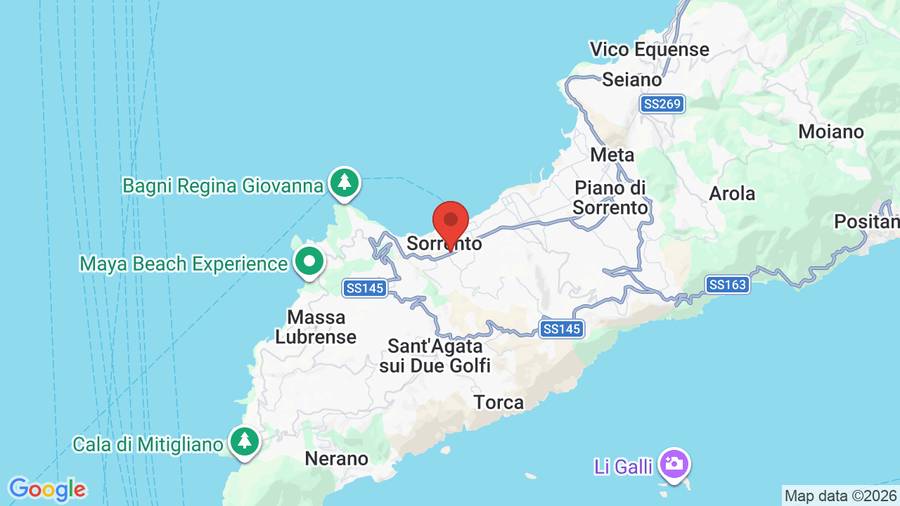 Mappa Grand Hotel Cesare Augusto
