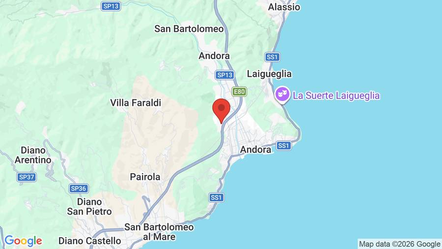 Mappa Villaggio Colombo