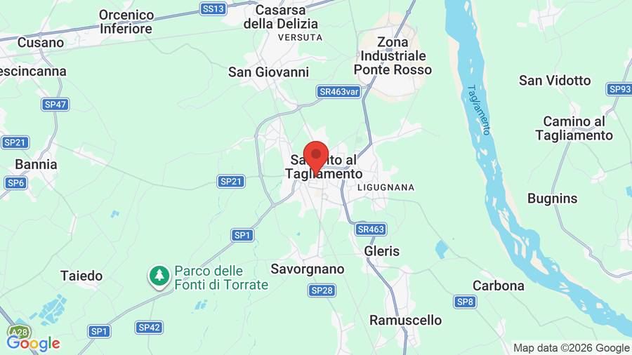 Mappa Hotel Patriarca