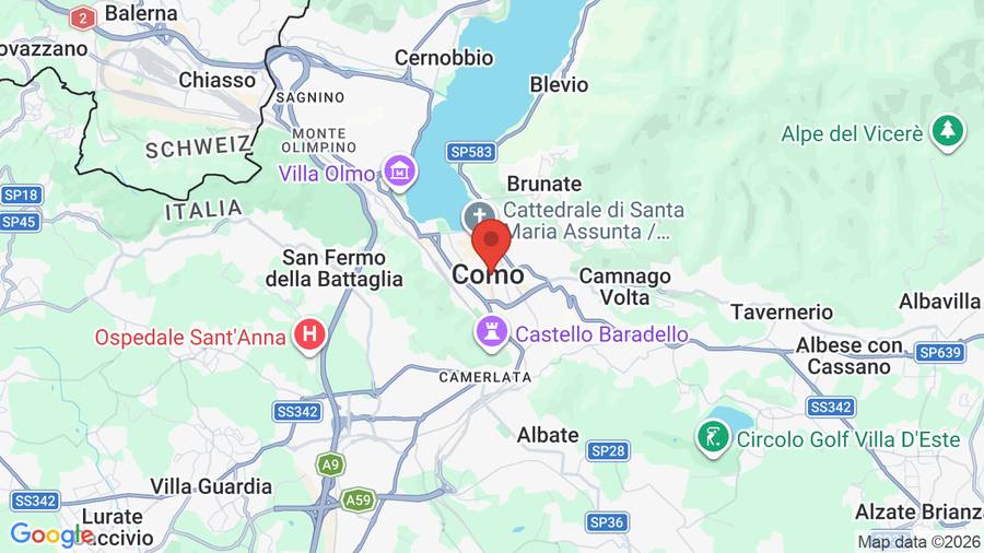 Mappa Hotel Due Corti
