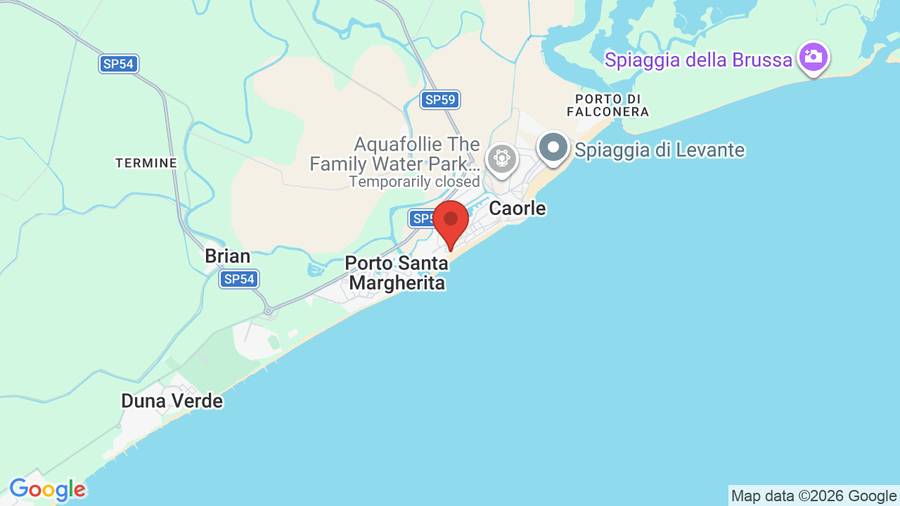 Mappa Unico Hotel Caorle