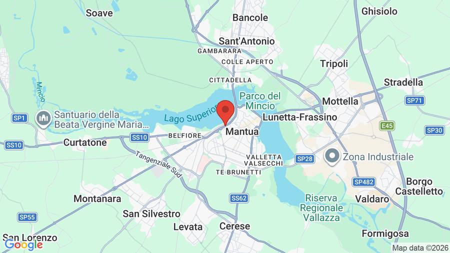 Mappa Hotel Mantegna Stazione