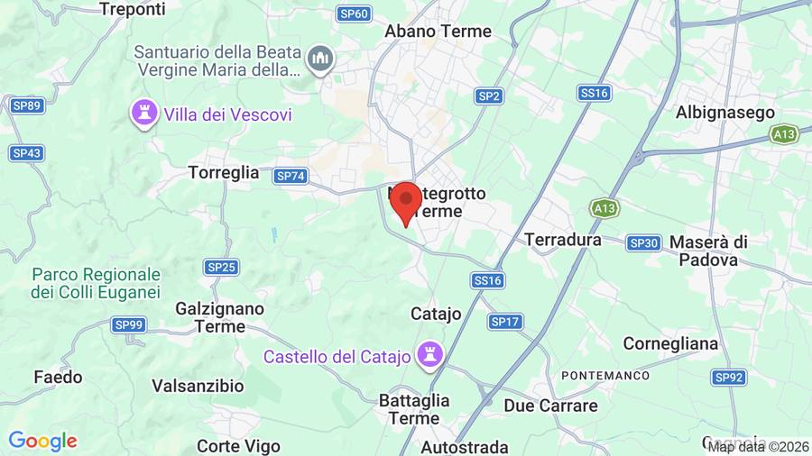 Mappa Hotel Terme Apollo