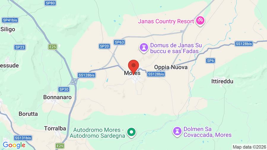 Mappa Il Giardino degli Aranci