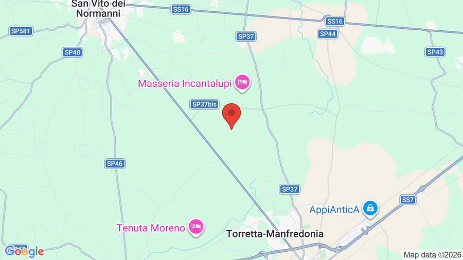 Mappa Agriturismo Tenuta Mazzetta
