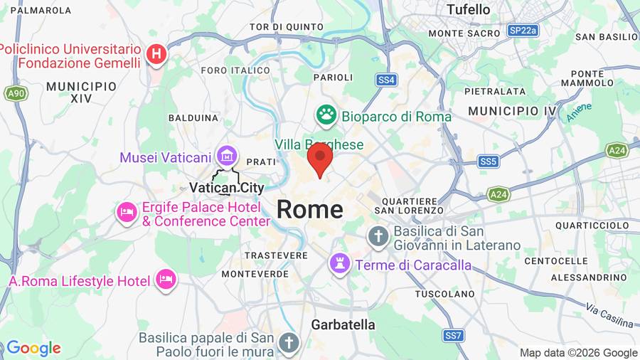 Mappa Trevi Collection Hotel