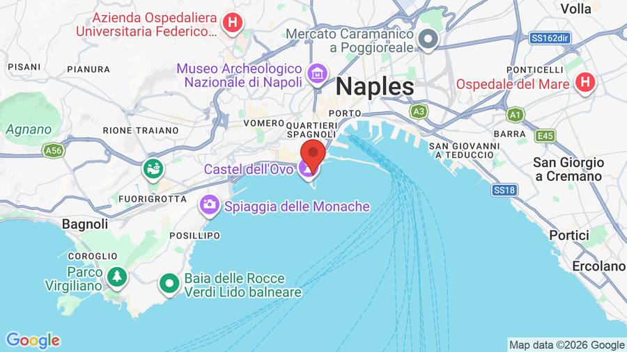 Mappa Grand Hotel Santa Lucia