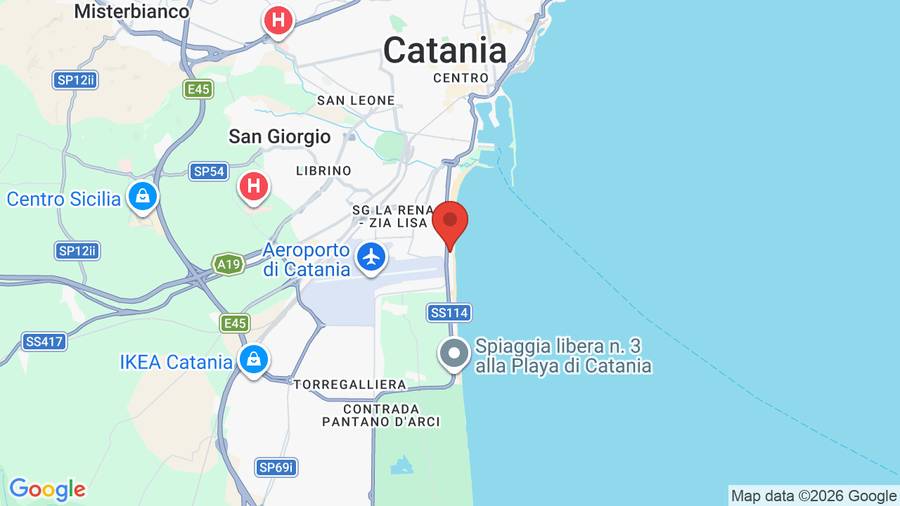 Mappa Villaggio La Plaja