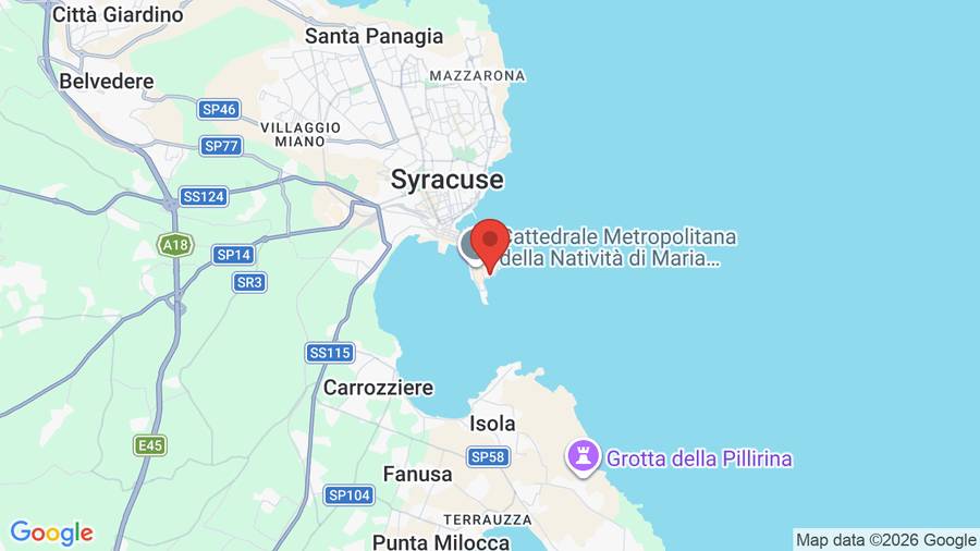 Mappa Life Residence dei Baroni