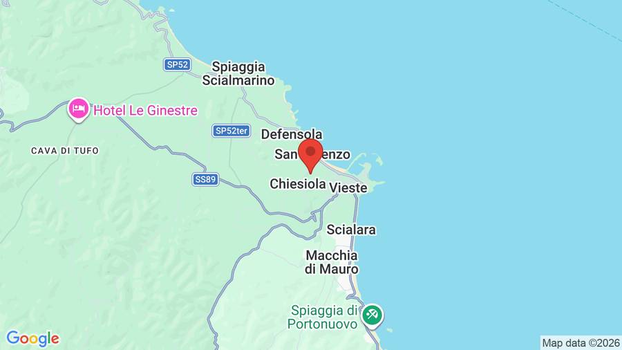 Mappa Hotel delle More