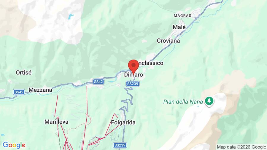 Mappa Hotel Diffuso Locanda Elisa