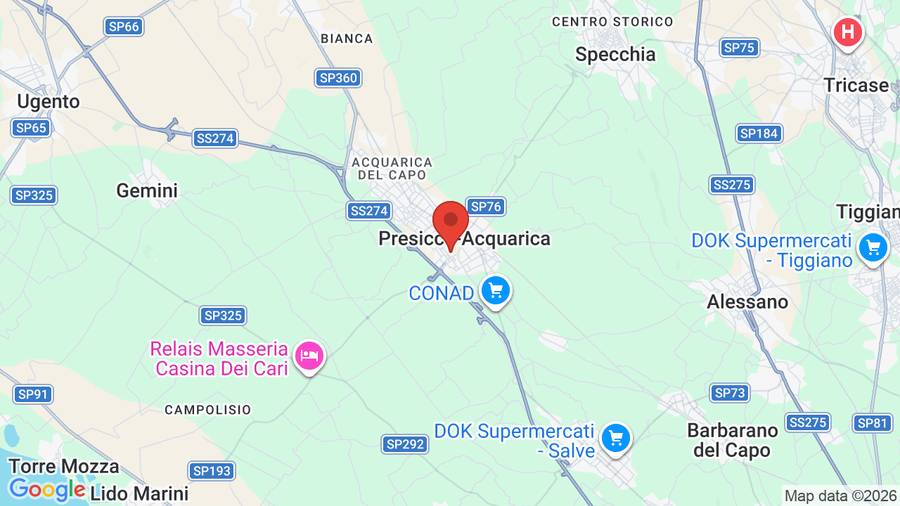 Mappa Corte dei Nonni
