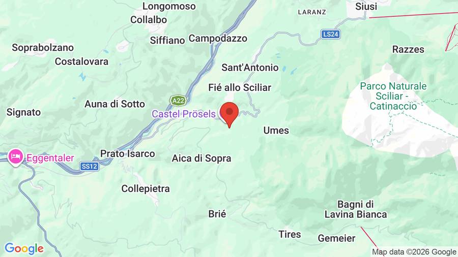 Mappa Presulis Hideaway Apartments & Restaurant