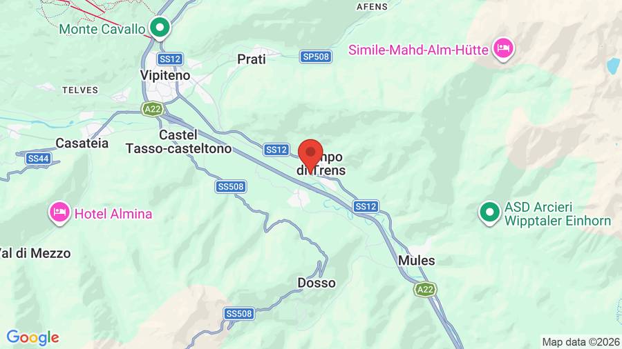 Mappa Wirtshaus & Hotel Lener