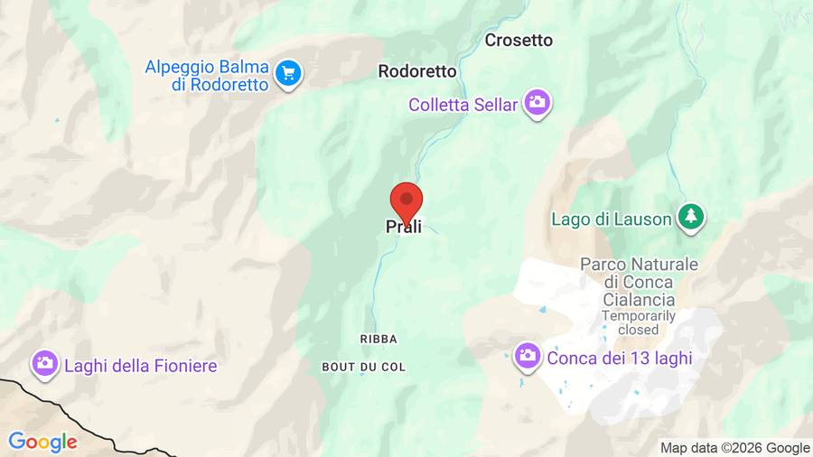 Mappa Hotel Salei