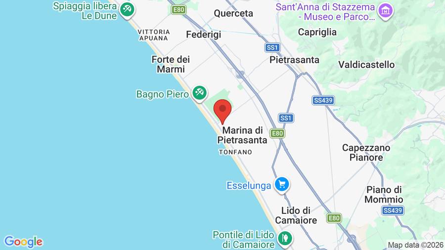 Mappa Hotel La Pigna