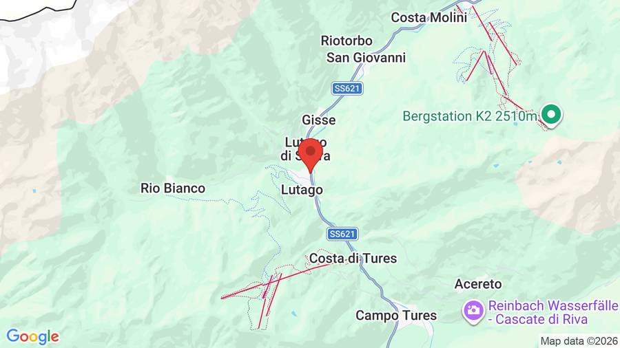 Mappa Hotel Fronza