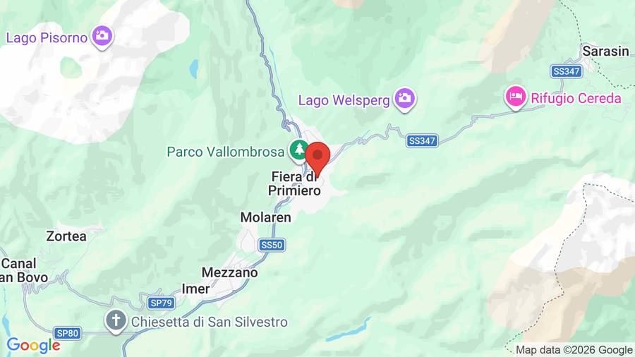 Mappa Family Hotel La Perla