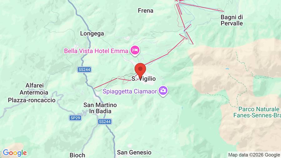 Mappa Piccolo Hotel Claudia