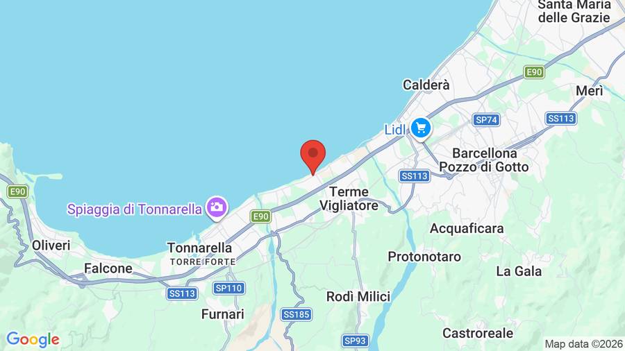 Mappa Hotel Il Gabbiano Beach