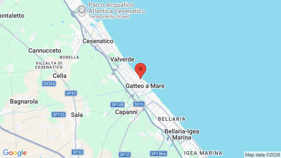 Mappa Hotel Lungomare