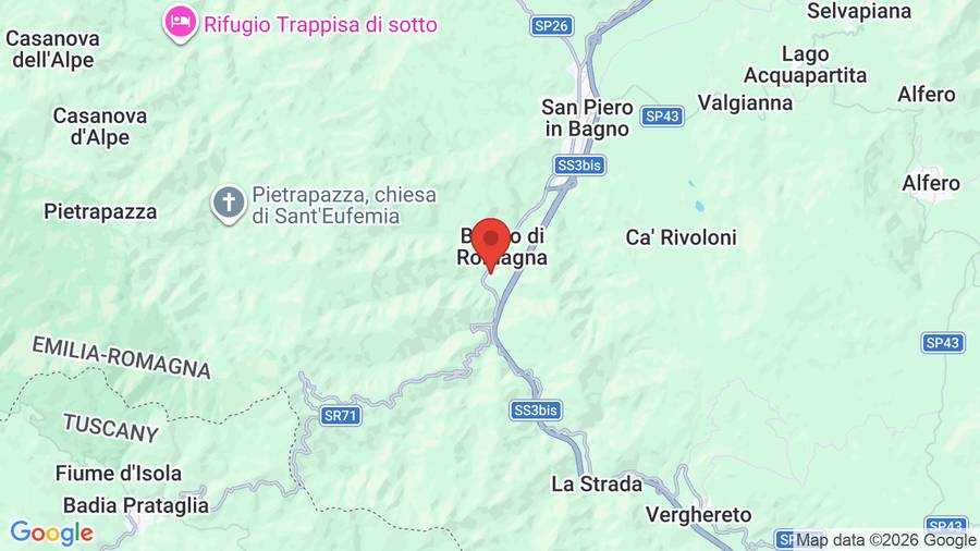 Mappa Ròseo Euroterme Wellness Resort