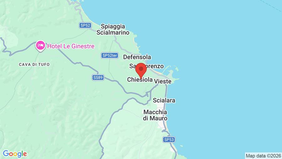 Mappa Hotel Club Bellavista