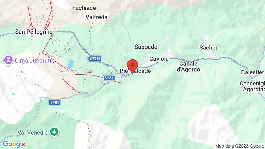 Mappa Hotel San Giusto