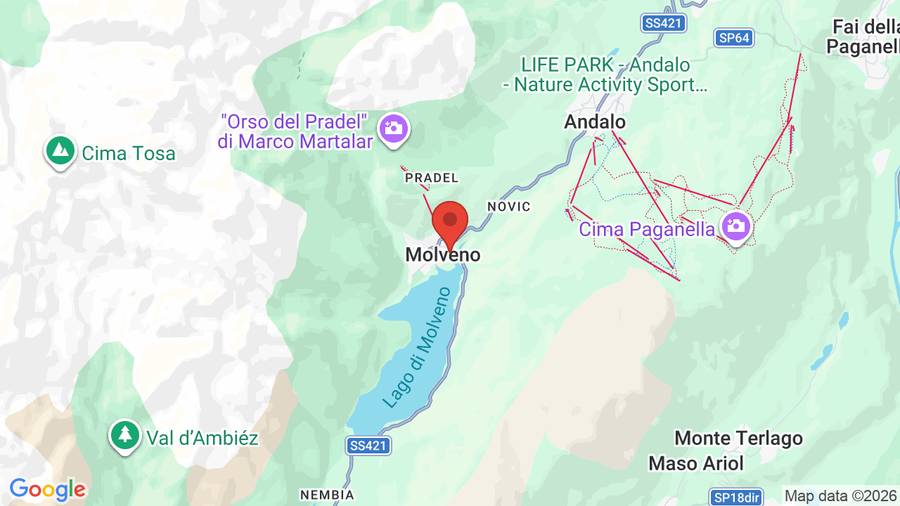 Mappa Hotel Ariston