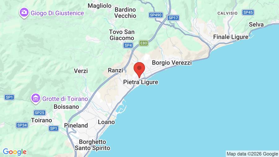 Mappa Residence Sant'Anna
