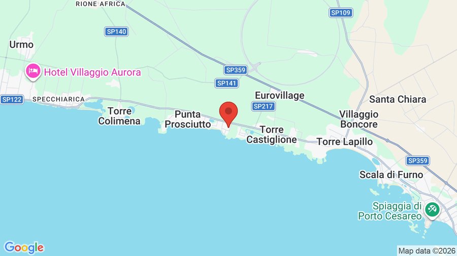 Mappa Villaggio Punta Grossa