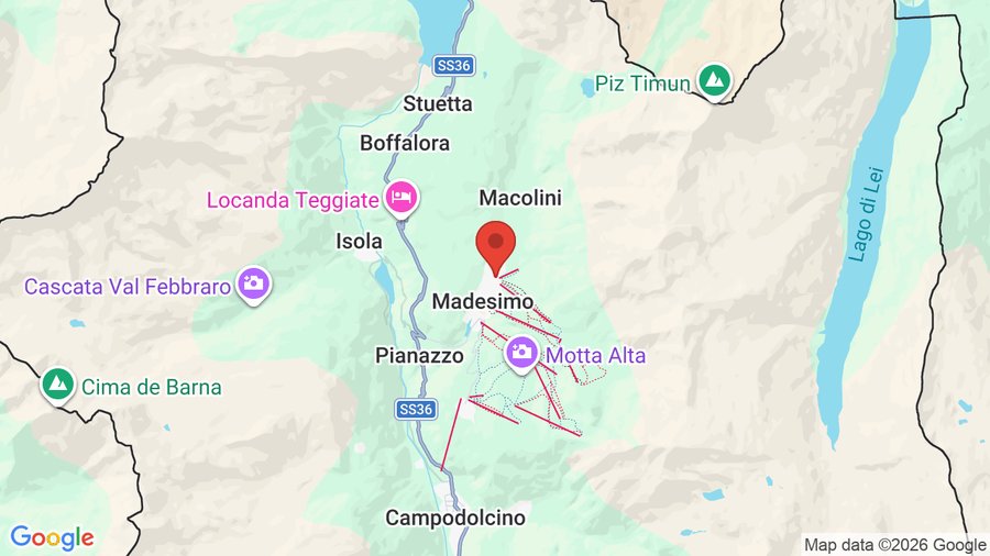 Mappa Hotel Arlecchino