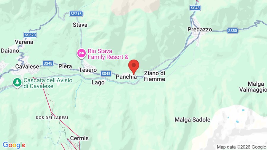 Mappa Albergo Panorama