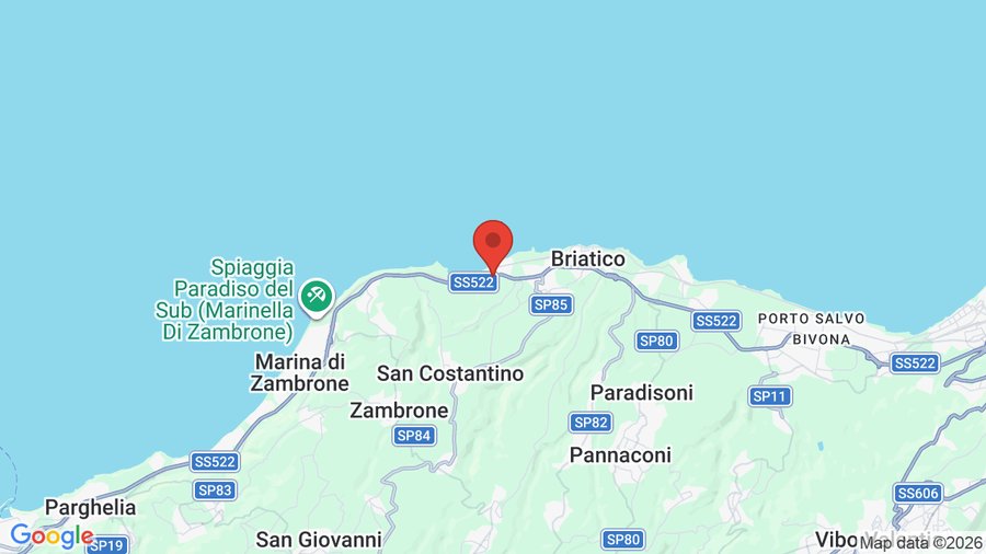 Mappa Villaggio Hotel Lido San Giuseppe
