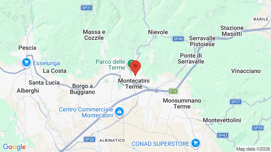 Mappa HG Hotel Cappelli