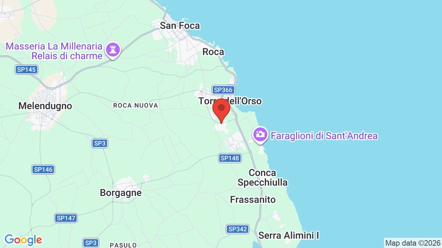 Mappa Fruit Village La Brunese