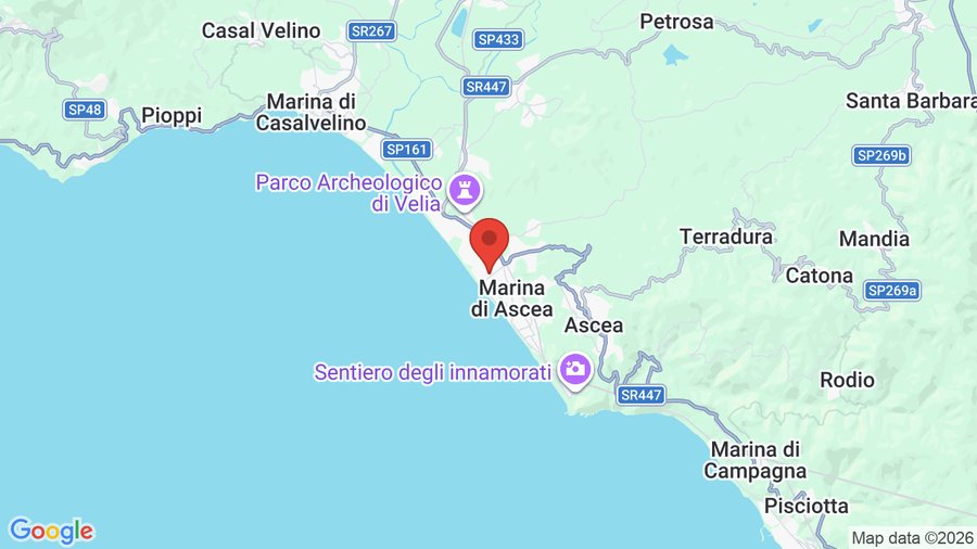 Mappa Villaggio Elea