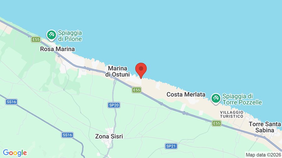 Mappa Mapo Village Plaia Ostuni