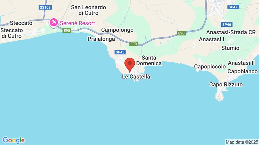 Mappa Villaggio iGV Club Le Castella