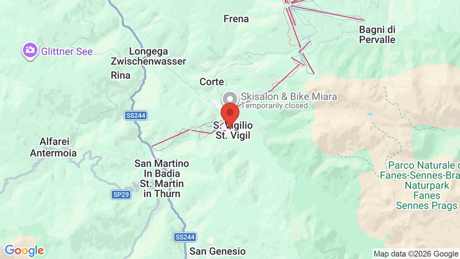 Mappa Futura Club Parc Hotel Posta