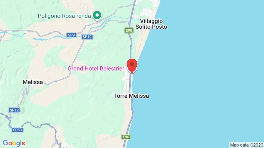Mappa Grand Hotel Balestrieri