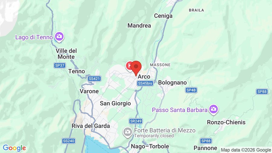 Mappa Arco Smart Hotel