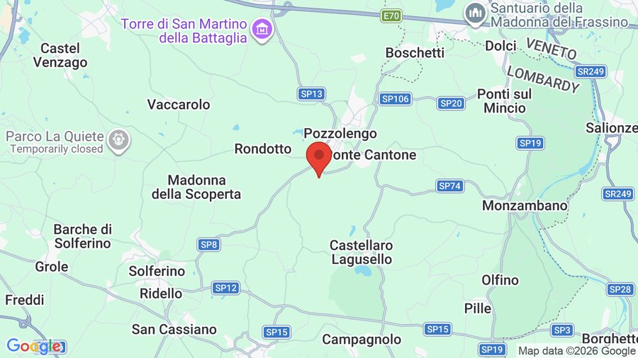 Mappa Agriturismo Corte La Sacca