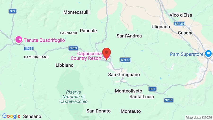 Mappa Cappuccina Country Resort & SPA