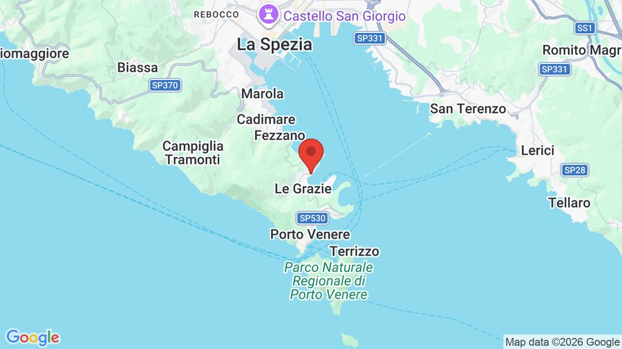 Mappa Hotel della Baia