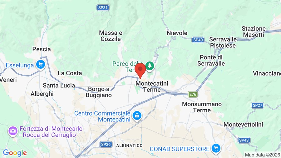 Mappa Hotel Puccini