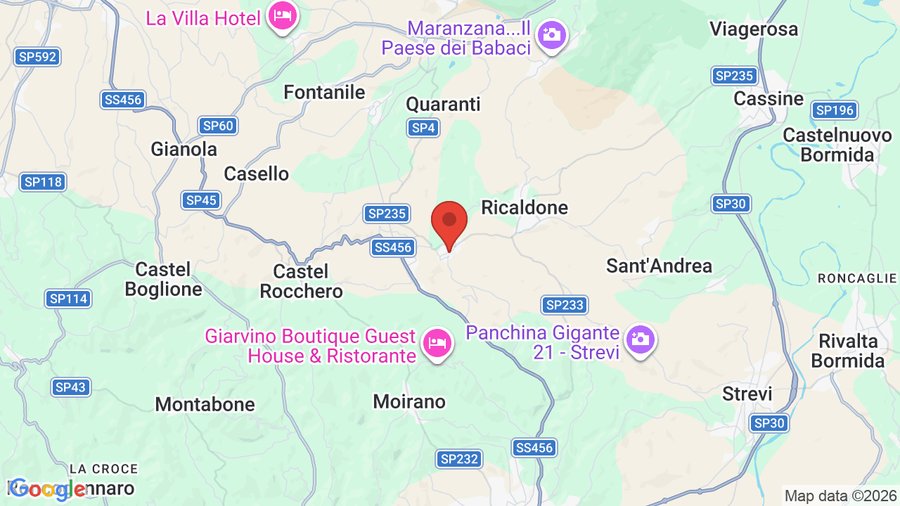 Mappa Hotel Belvedere