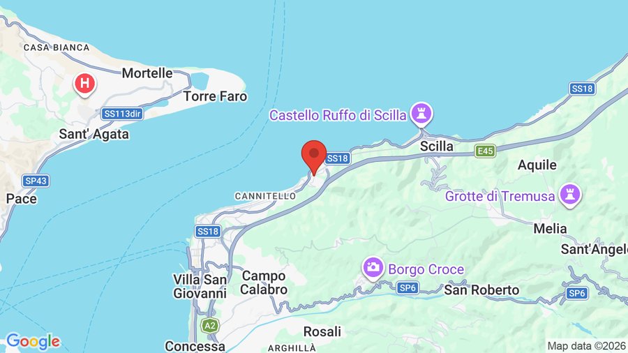 Mappa Altafiumara Resort & Spa