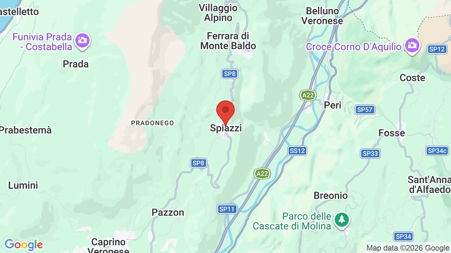 Mappa Hotel Corona